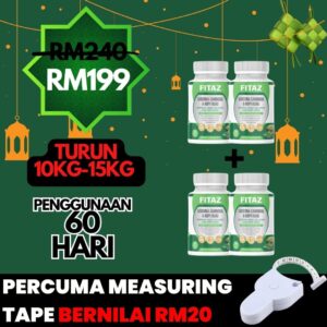 PAKEJ IKHTIAR (4 BOTOL + FREEGIFT) [FITAZ]